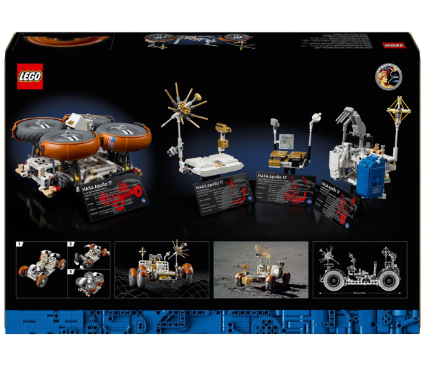 LEGO Technic 42182 NASA Apollo - pojazd LRV - 1266131 - zdjęcie 3